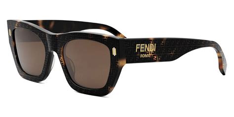 Fendi® FE40100I Geometric Sunglasses 